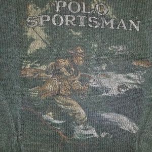 Polo Ralph Lauren "Polo Sportsman" Front Page knit